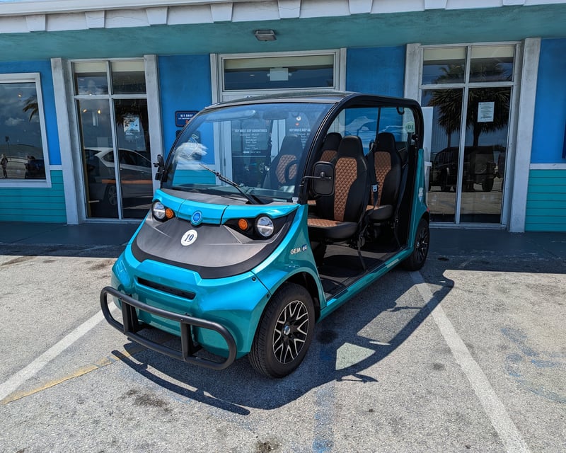 4-Seat GEM Rental in Key West