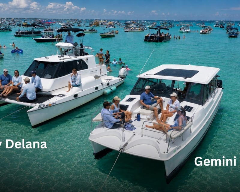 Half-Day Private Catamaran Charter in Miramar Beach