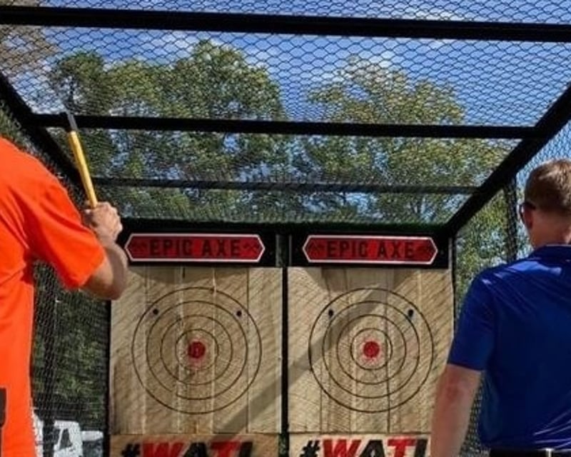 Axe Throwing Tournament in Raleigh