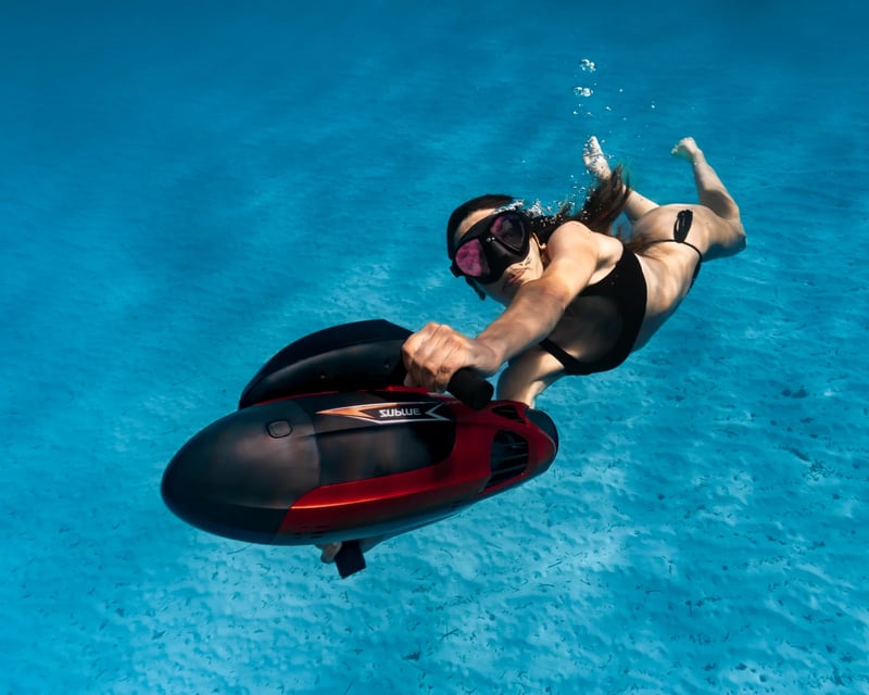 Sea Scooter Snorkeling at Mala Wharf in Lahaina