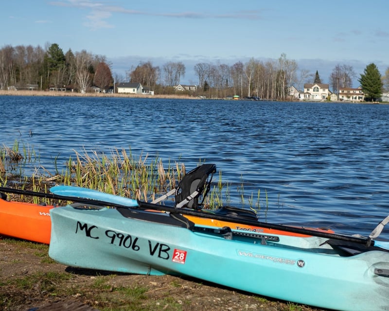 Delivered Kayak & Tube Rentals on Lake Mitchell, Cadillac