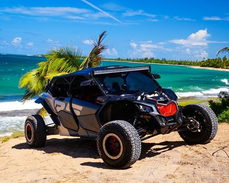 Can-Am UTV Beach Tour to Piñones from San Juan