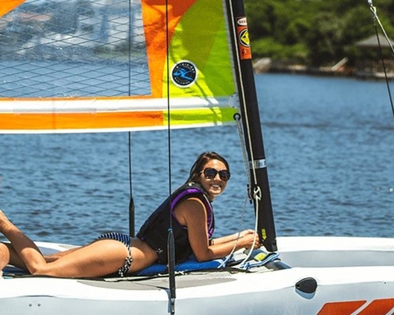 Hobie Wave Sailing Rental in Key Biscayne