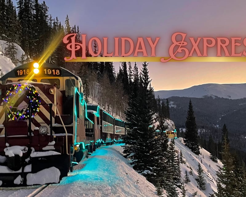 Holiday Express Train Ride with Santa in Leadville