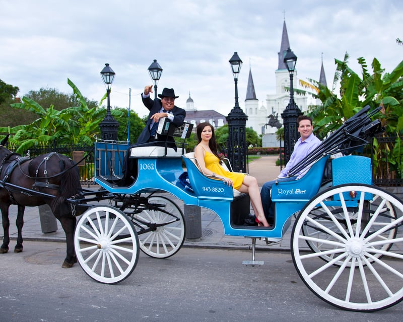 Ride a Private Carriage Tour in New Orleans