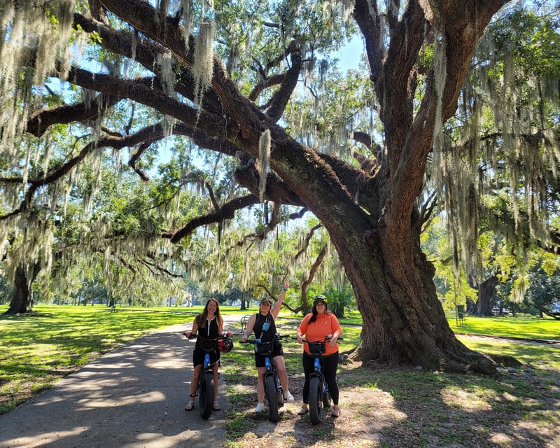 New Orleans E-Bike Tour of French Quarter & City Park