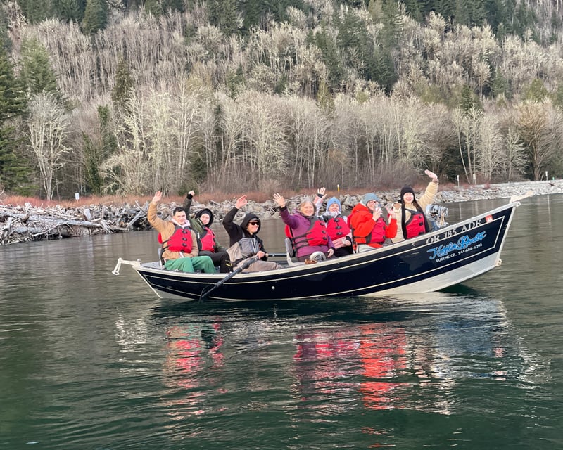 Scenic Bird & Nature Drift Boat Tour on Skagit River