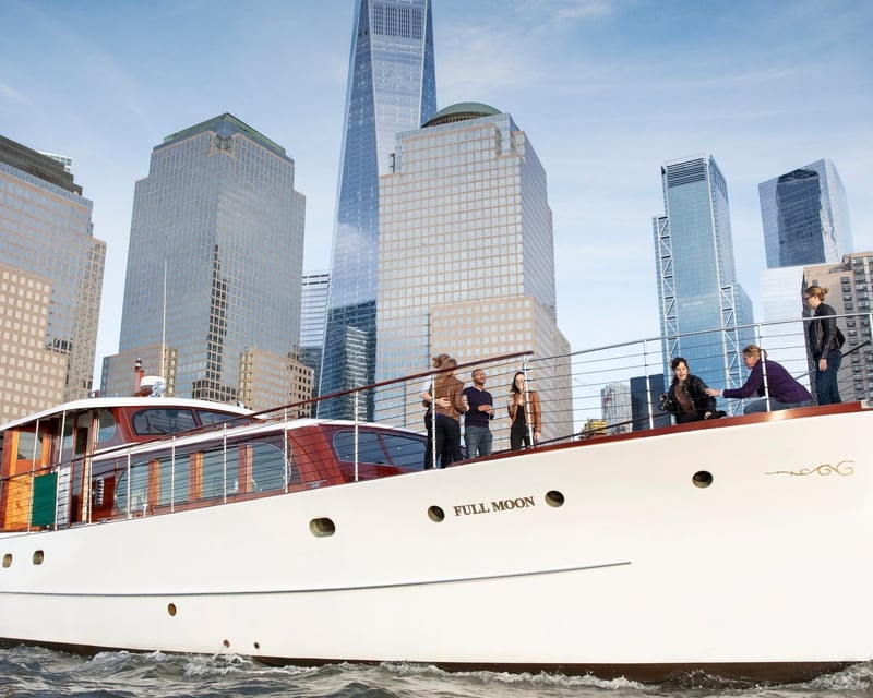 Cruise NYC Harbor & Statue of Liberty on a Yacht