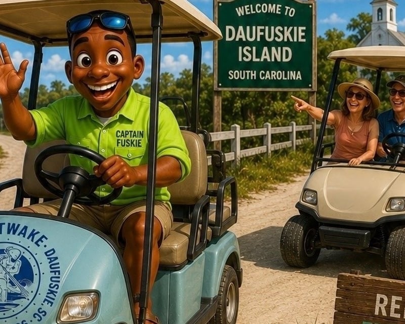 Daufuskie Island Ferry & Golf Cart Day Trip