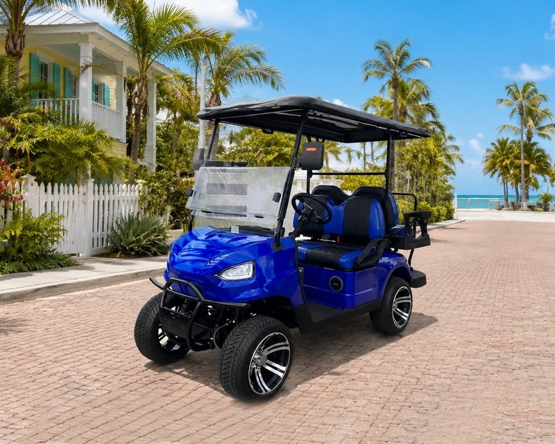 Explore Key West by 4-Passenger Golf Cart