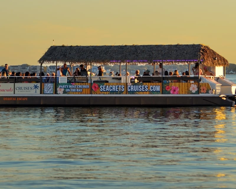 Tiki Boat Sunset Cruise from Seacrets in Ocean City