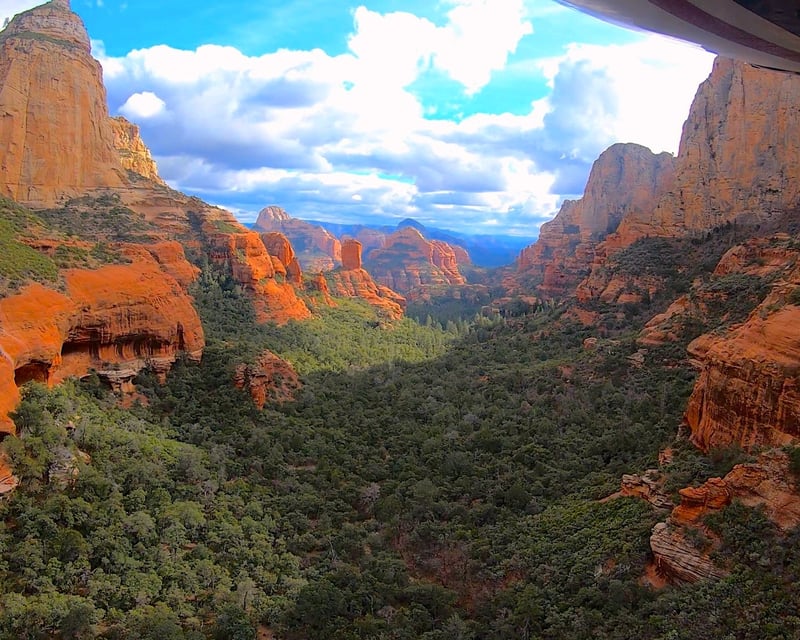 Sedona Helicopter Tour Over Boynton Canyon
