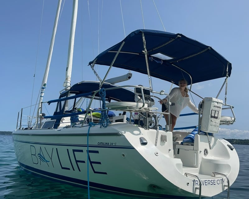 Private Power Island Sailing Charter in Traverse City