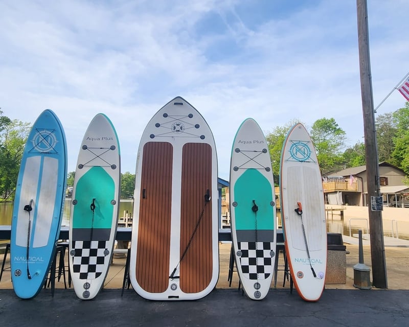 Oversized Group Paddleboard Rental on Saluda Lake
