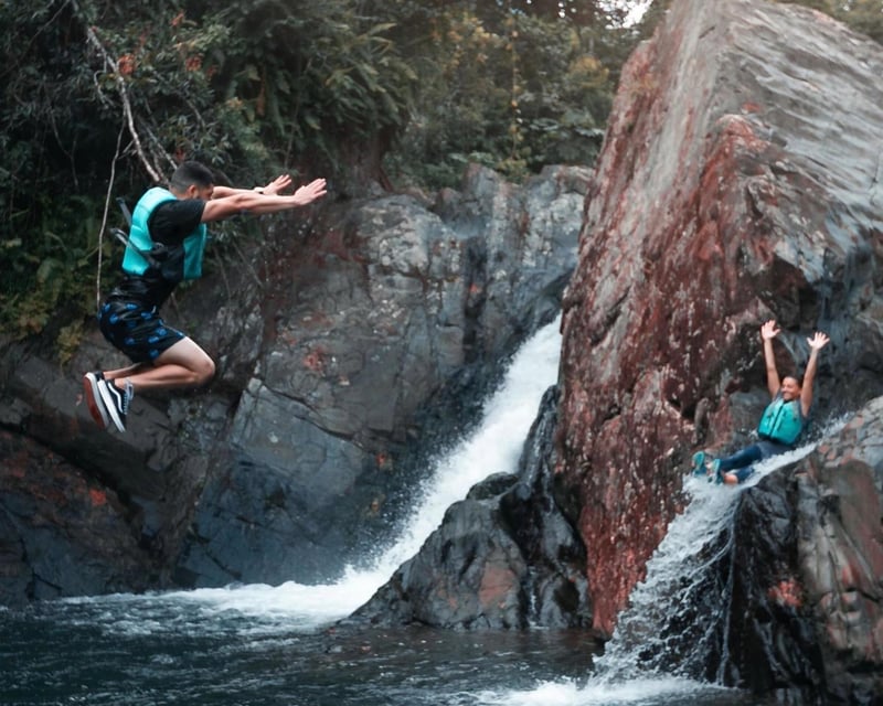 El Yunque Rainforest Hike with Waterfalls & Waterslide