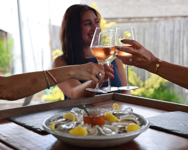 Vineyard Wine & Oyster Tasting near Cape May