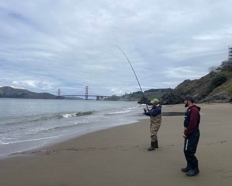 Shore Crabbing Class at Baker Beach