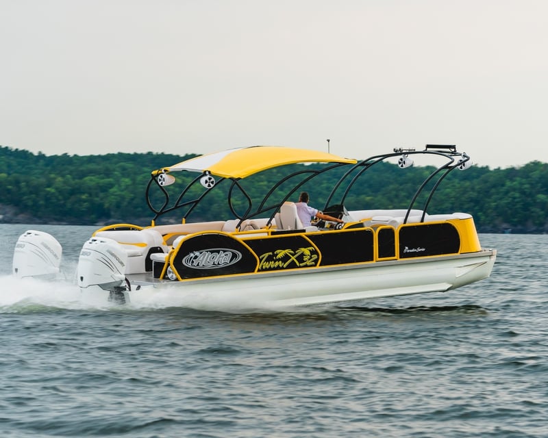 Captain-Guided Powertoon Charter on Lake Travis