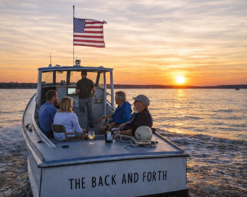 Sunset Cruise With Lobster Roll Stop in Belfast, Maine