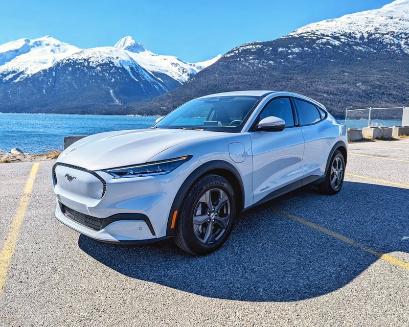 Mustang Mach-E Electric Car Rental in Skagway