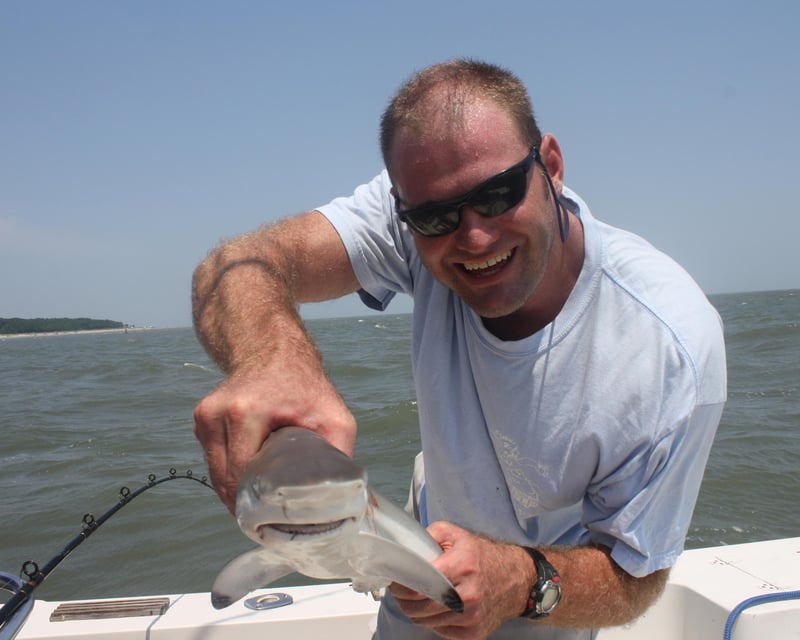 Shark Fishing Charter on Hilton Head Island