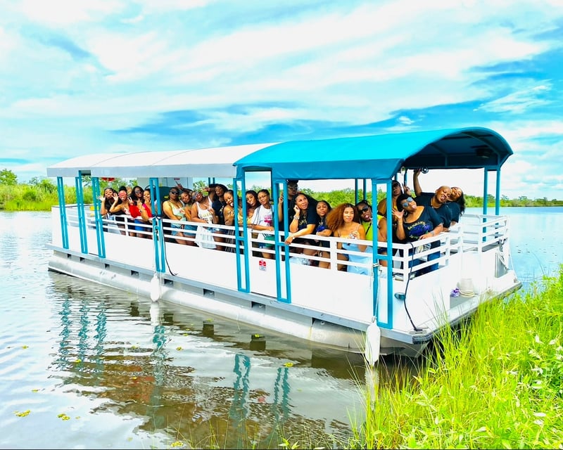Party Barge Cruise in New Orleans Bayou Bienvenue