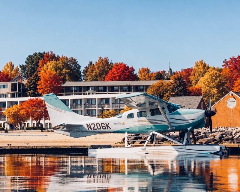 Fall Foliage Seaplane Tour from Yorktown