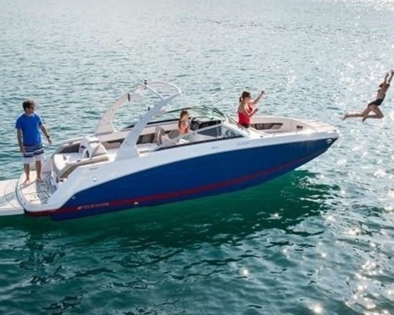 24' Tower Boat Rental in South Lake Tahoe