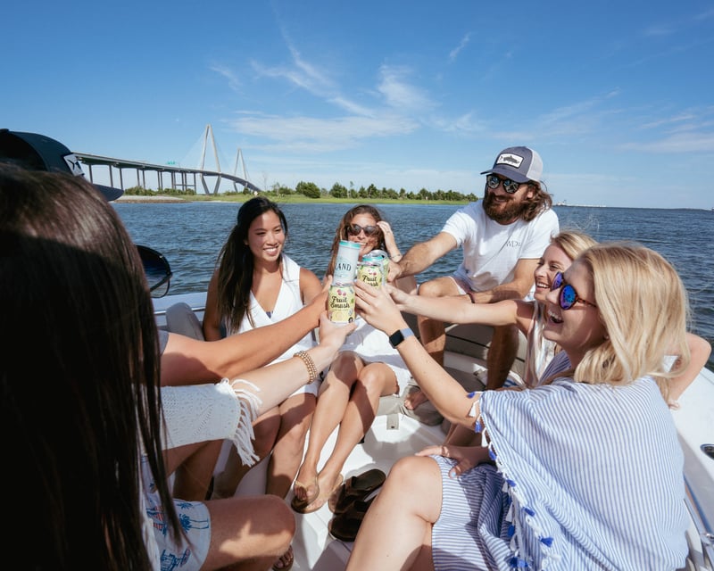 3-4 Hour Charleston Bareboat Beach Day Charter