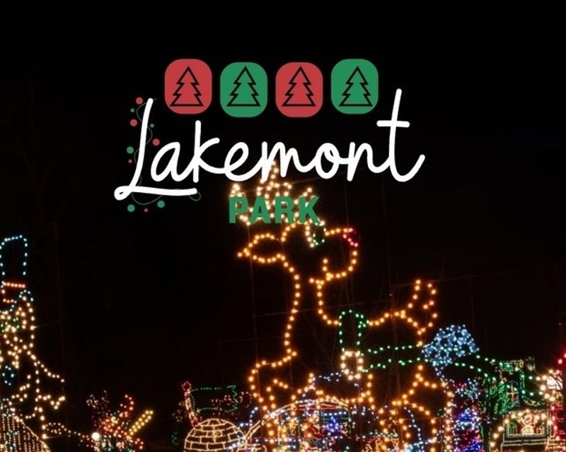 Holiday Lights on the Lake Drive-Through in Altoona