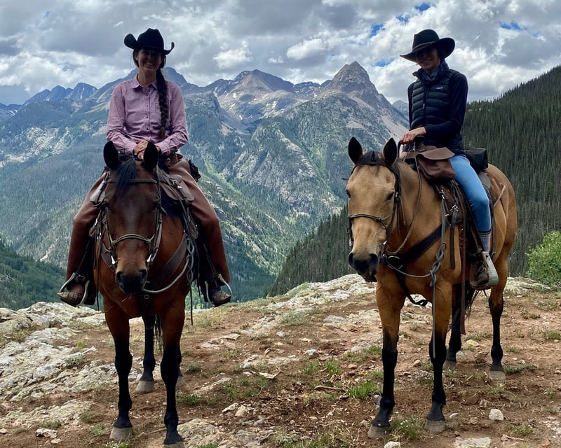 2-Hour Horseback Ride in Weminuche Wilderness