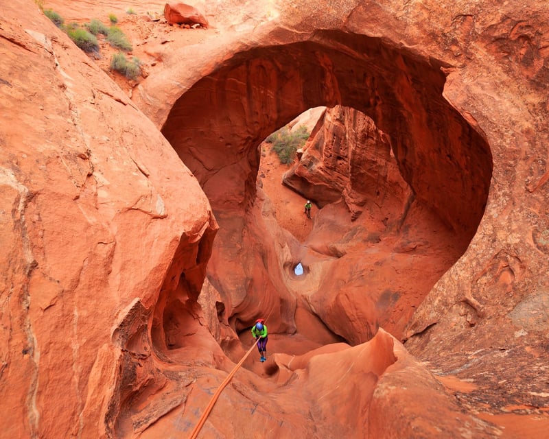 Full-Day Canyoneering Adventure in Hanksville, Utah