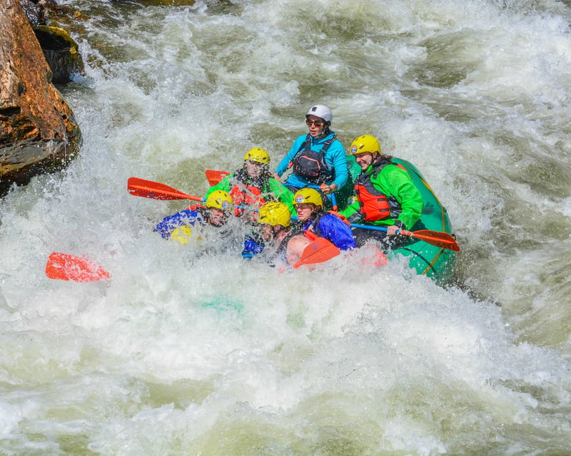 Guided Clear Creek Rafting: Intermediate Trip