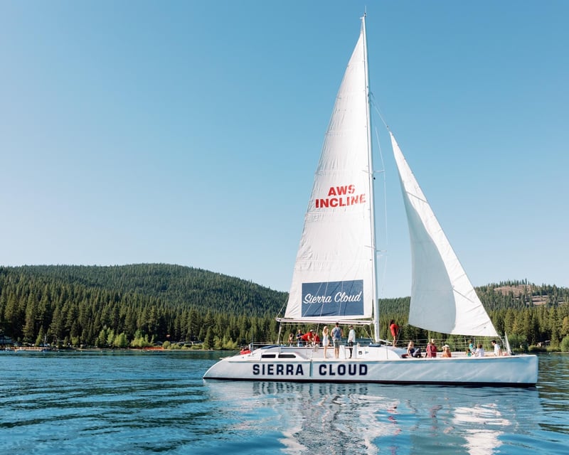 Sail Lake Tahoe on a 2-Hour Catamaran Cruise