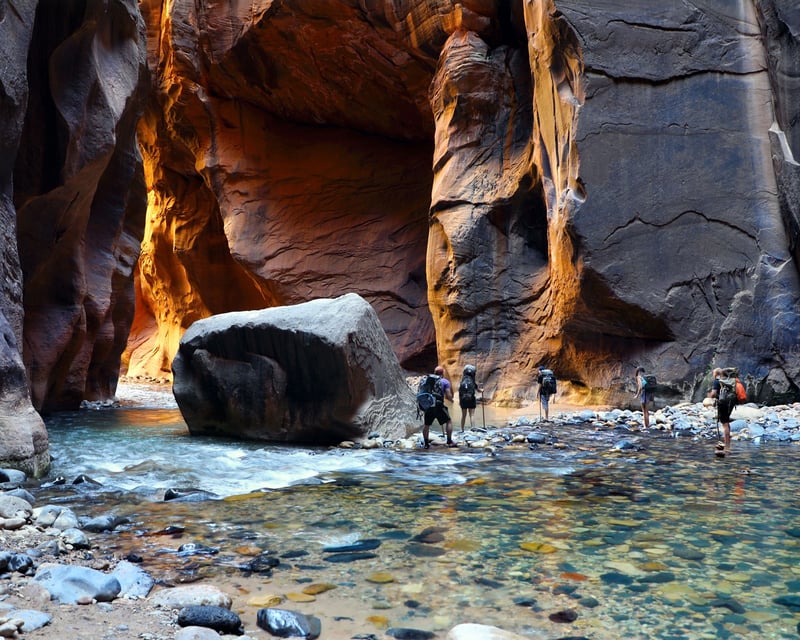 Private Guided Hike of The Narrows in Zion National Park