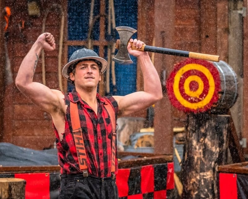 Axe Throwing & Lumberjack Show in Ketchikan