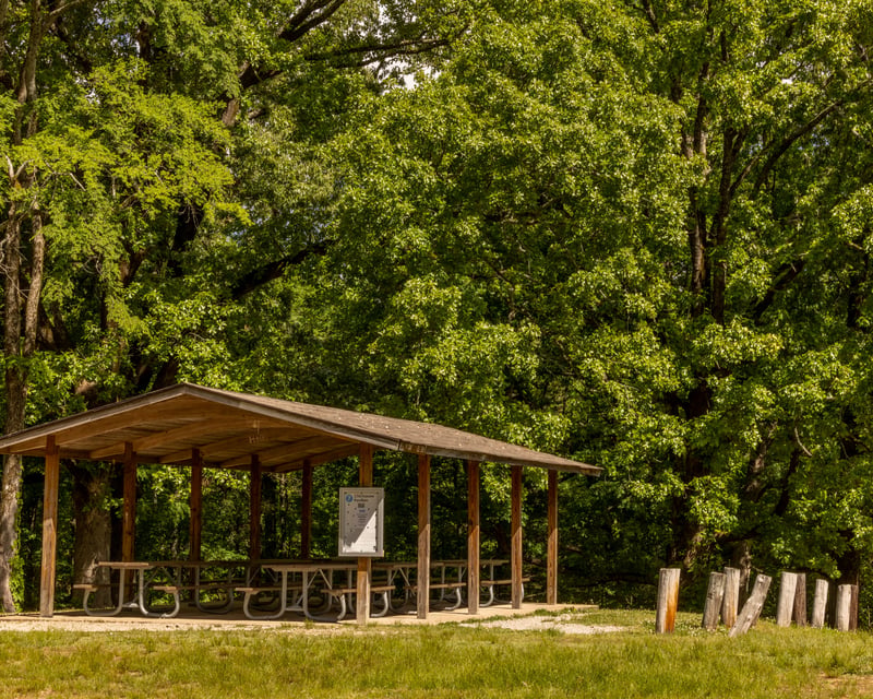 Reserve Chickasaw Pavilion Half-Day Rental