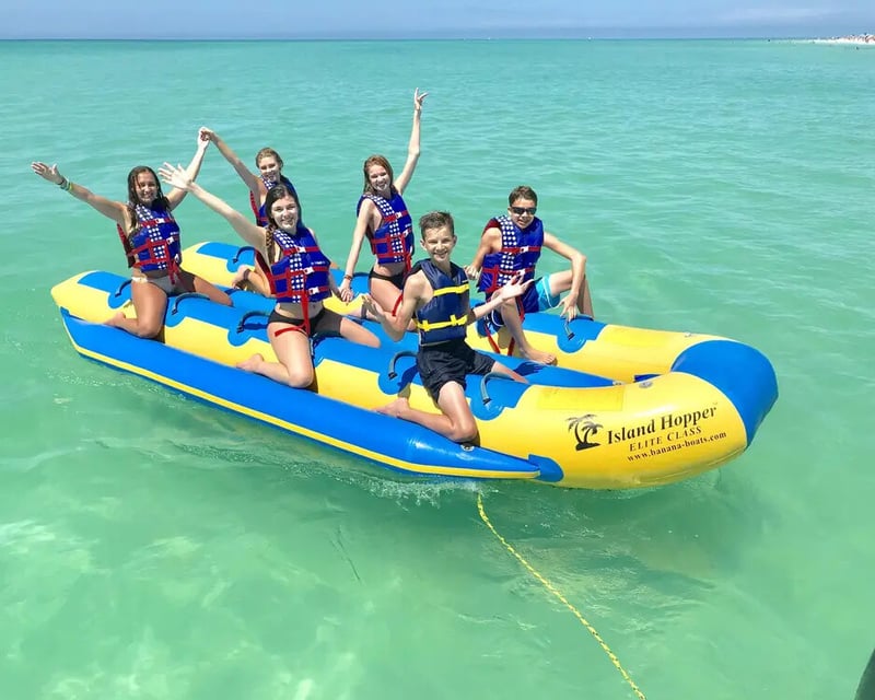 15-Minute Banana Boat Ride in Siesta Key
