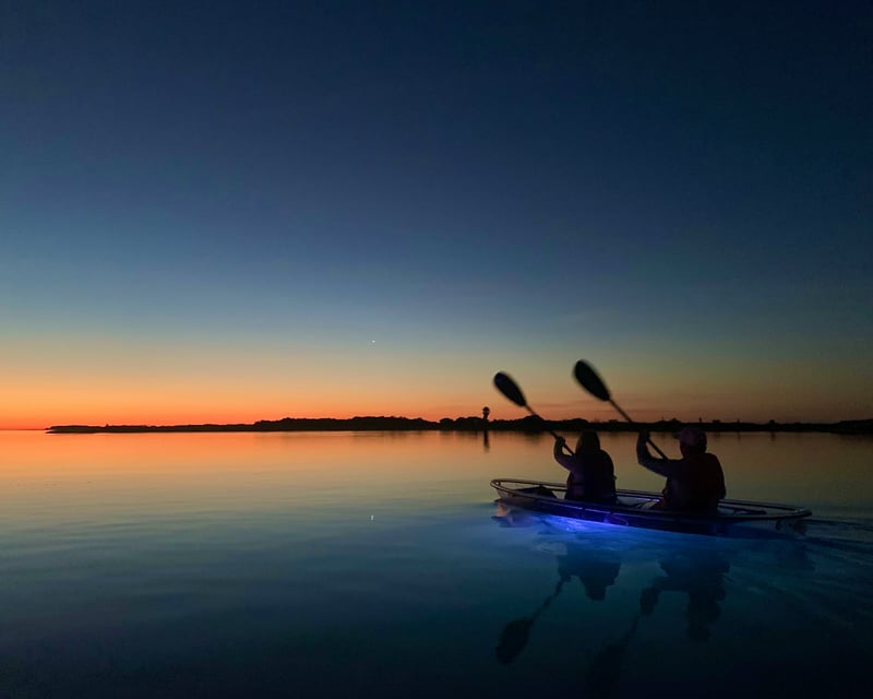 Shell Key Preserve Evening Clear Kayak Tour