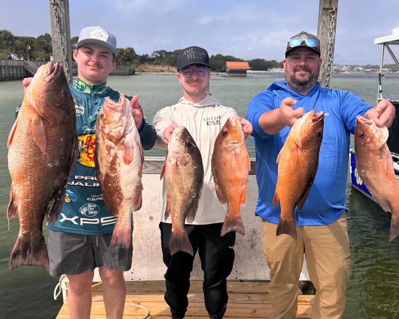 6-Hour Fort Walton Beach Nearshore Fishing Charter