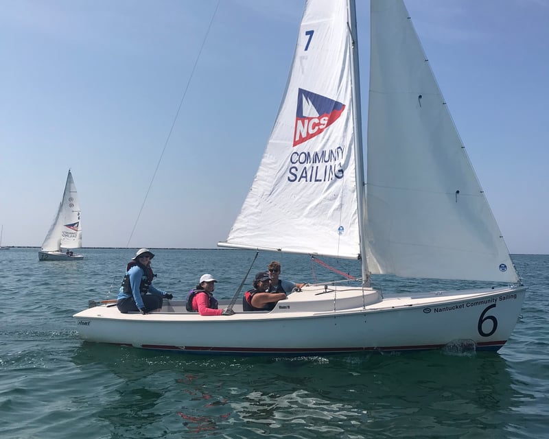 Advanced Women's Sailing Clinic in Nantucket