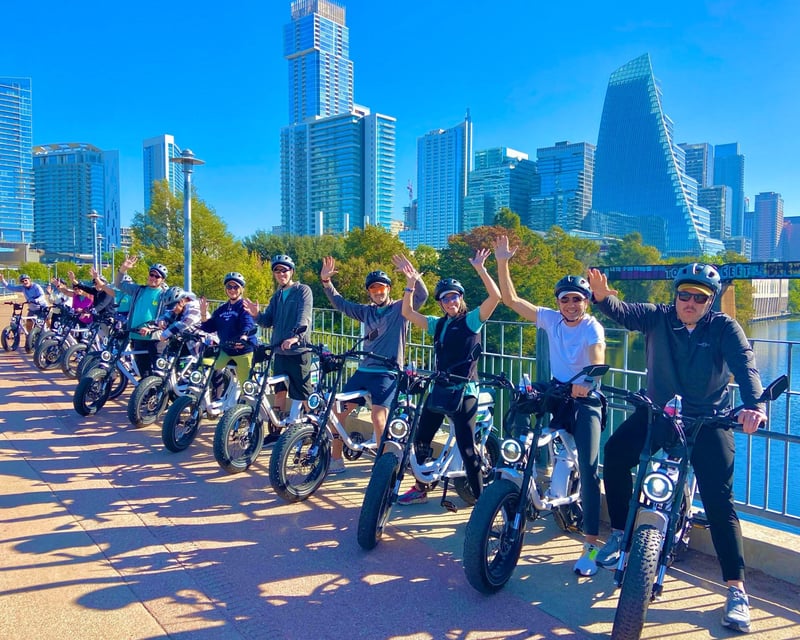 Austin E-Bike Tour of Murals, Capitol & Zilker Park