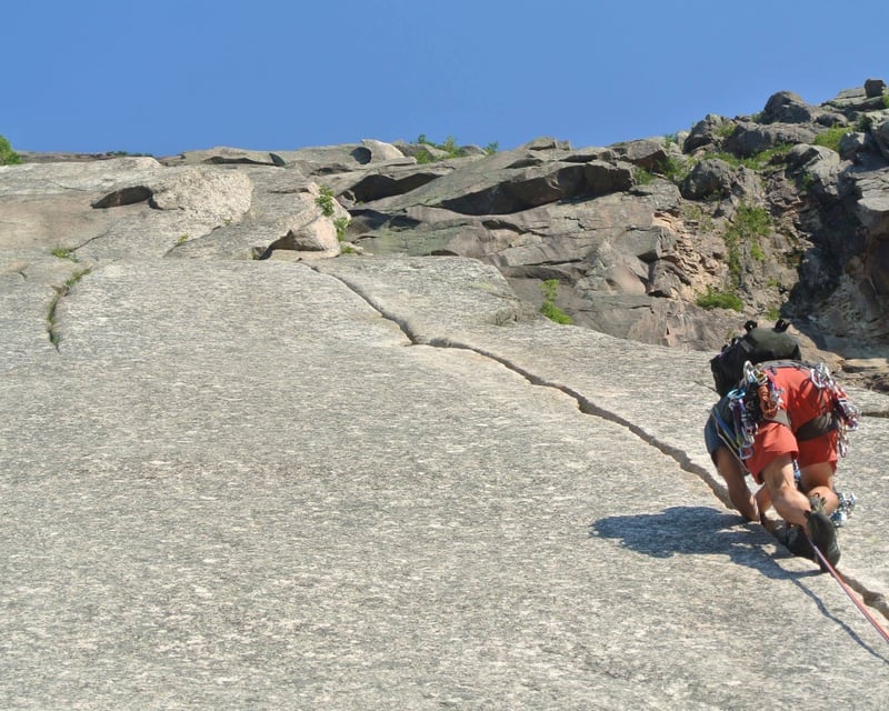 3-Day Traditional Lead Climbing Course in North Conway