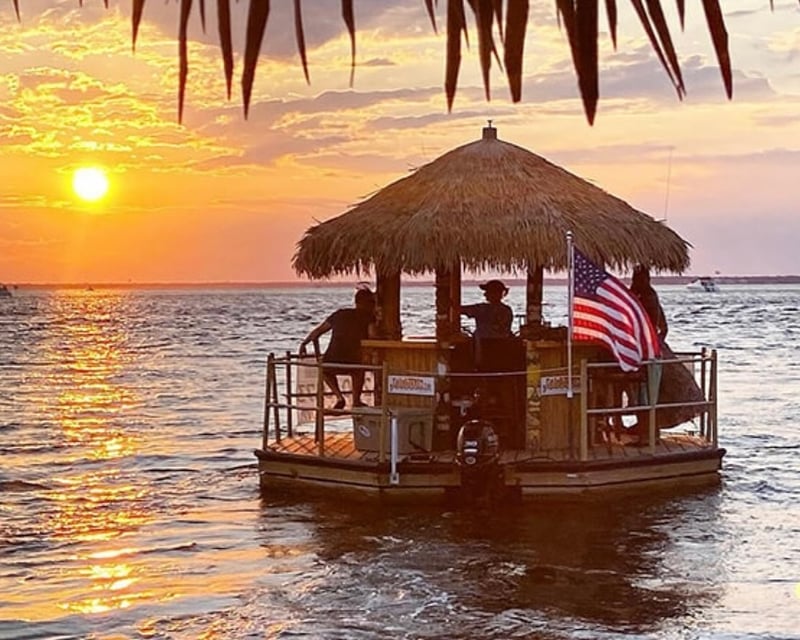 Private Tiki Bar Boat Charter in Kemah