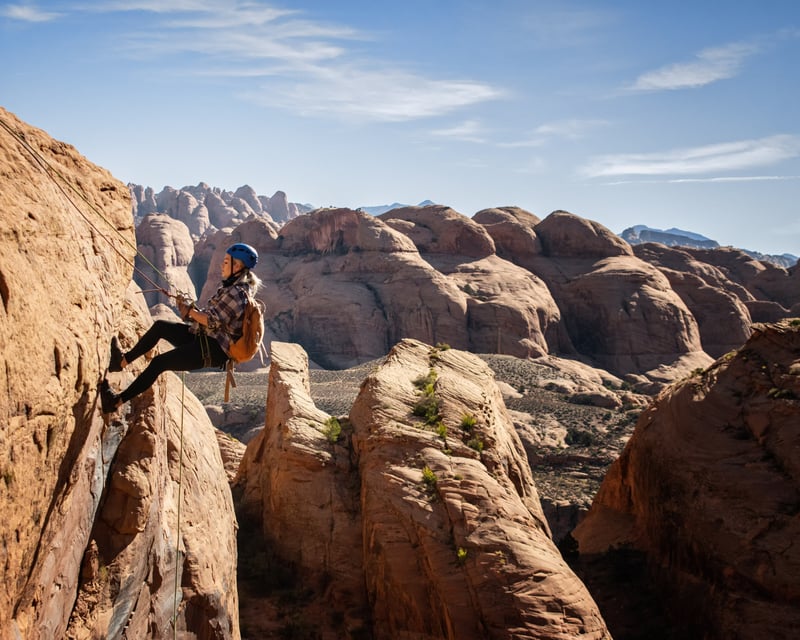 Private Bow & Arrow Canyon Canyoneering Near Moab