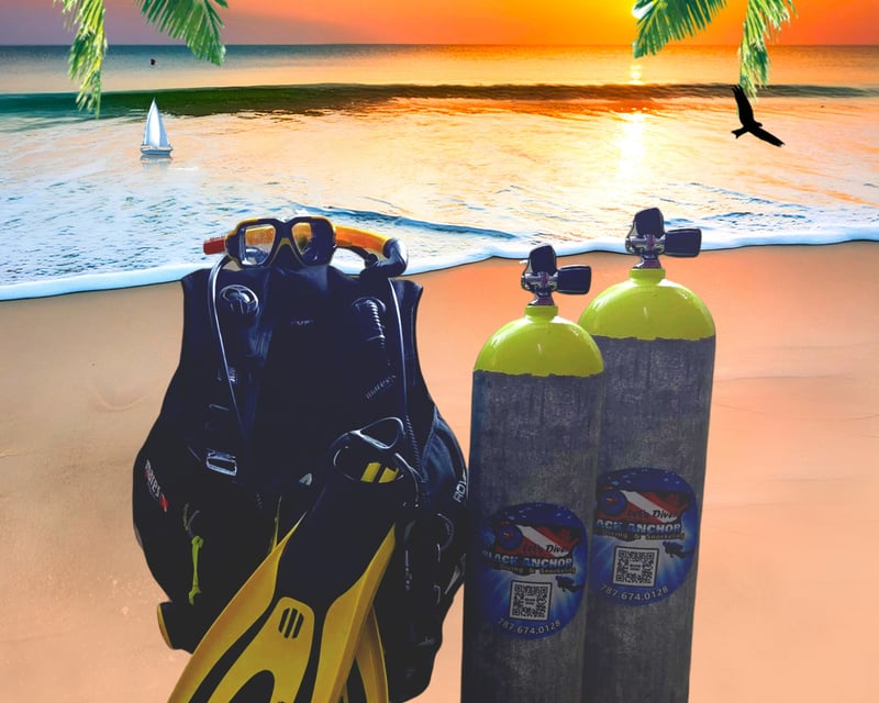 Full Scuba Gear Rental in Aguadilla for Certified Divers