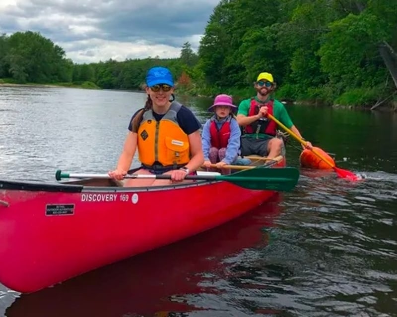 Androscoggin River 4-Hour Canoe Rental