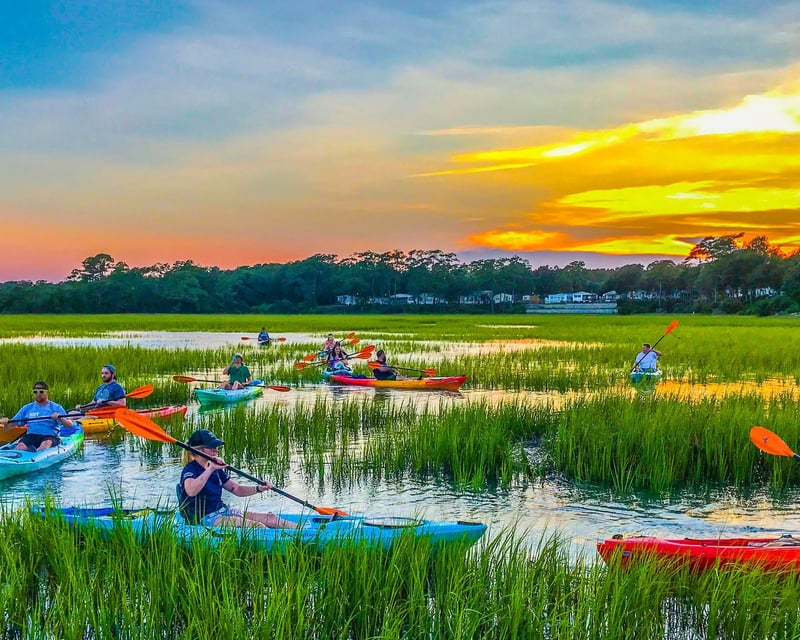 Twilight Kayak Tour in Cherry Grove
