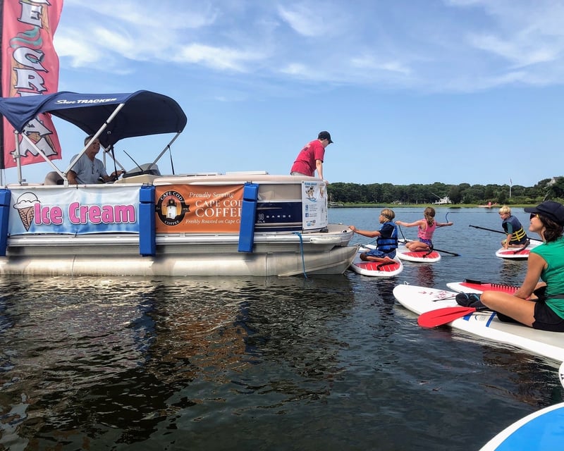 Cape Cod Ice Cream Paddleboard Tour