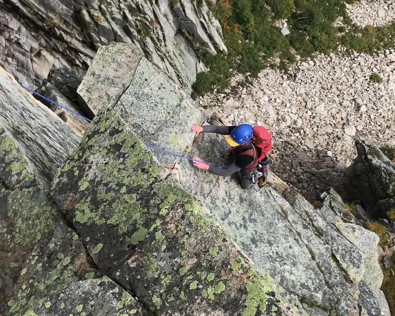 Guided Alpine Rock Climbing in the Northeast